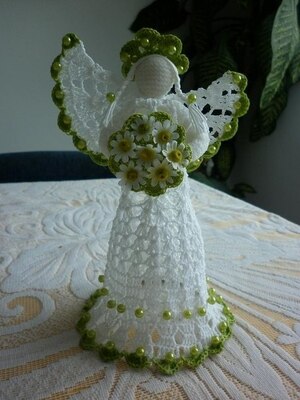 Novogodisnji Andjeli Heklanje Seme Christmas Decoration 56 
